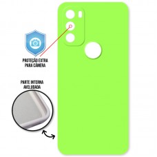 Capa Motorola Moto G71 5G - Cover Protector Verde Limão